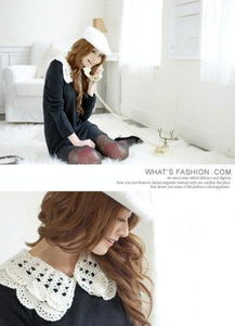 奶白纽扣蕾丝花瓣手工钩织小披肩 价格、厂家与精美图片全览