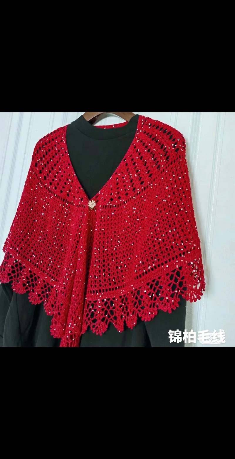 感恩分享，温暖传递——披肩图解与我的编织心情